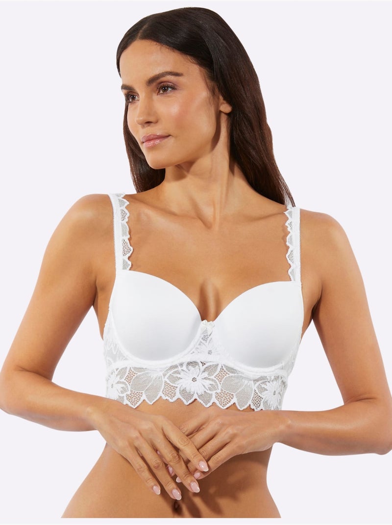 Soutien-gorge à Coques Avec Armatures - Witt Blanc - Kiabi