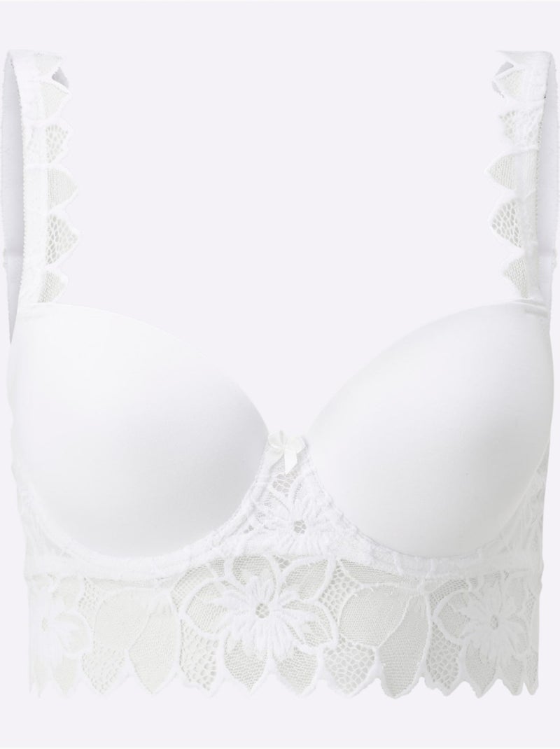 Soutien-gorge à Coques Avec Armatures - Witt Blanc - Kiabi
