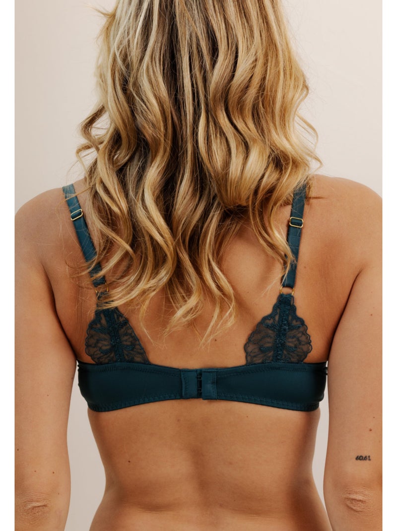 Soutien-gorge à coques Clara Bleu - Kiabi