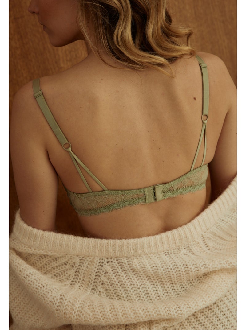 Soutien-gorge à coques Dabia Vert - Kiabi