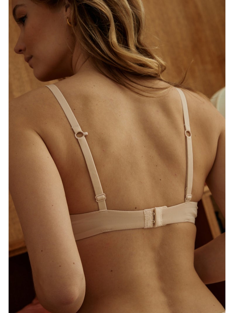 Soutien-gorge à coques Dido Beige - Kiabi