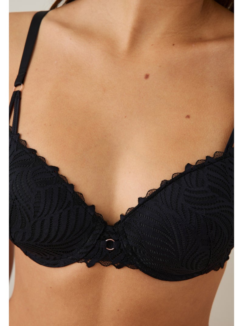 Soutien-gorge à coques emmanuelle Noir - Kiabi