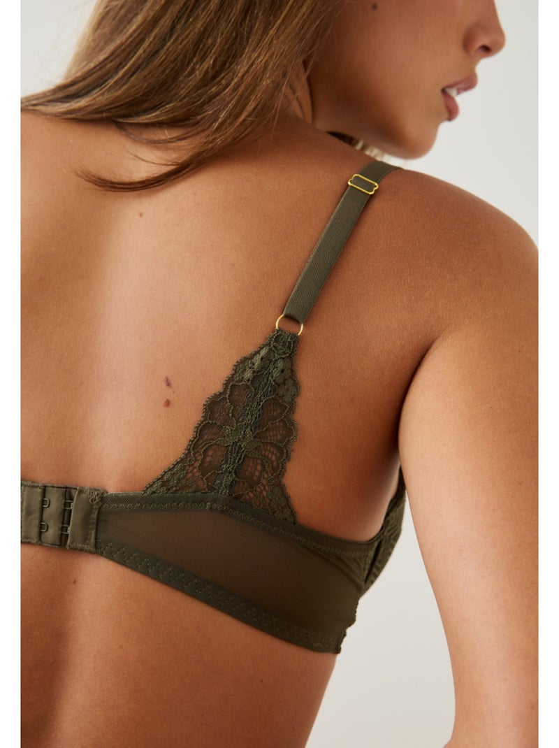 Soutien-gorge à coques Enzo Vert - Kiabi