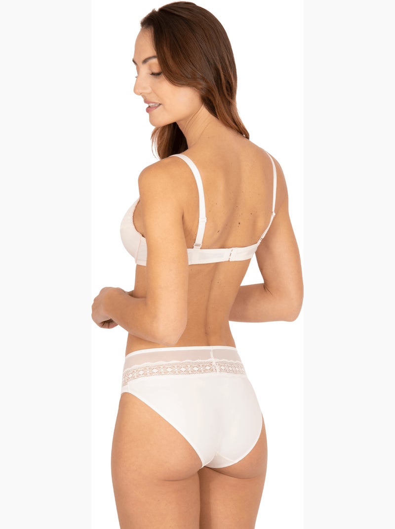 Soutien-gorge à coques JOUR APRÈS JOUR Ecru - Kiabi