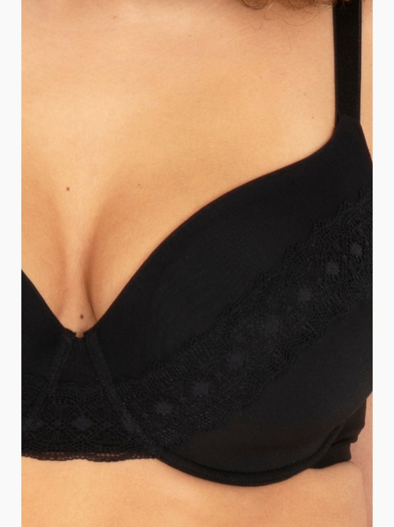 Soutien-gorge à coques JOUR APRÈS JOUR Noir - Kiabi