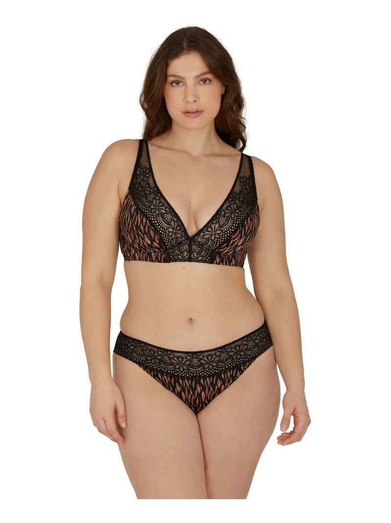 Soutien-gorge à coques L'IRRÉSISTIBLE Camel/Multicolore - Kiabi