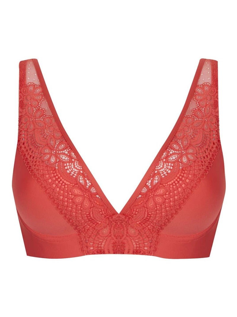 Soutien-gorge à coques L'IRRÉSISTIBLE Corail - Kiabi
