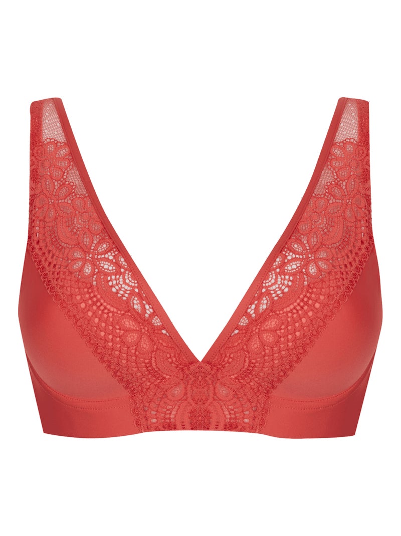 Soutien-gorge à coques L'IRRÉSISTIBLE Corail - Kiabi