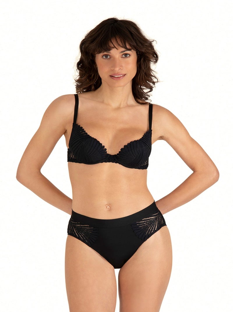 Soutien-gorge à coques MUSE Noir - Kiabi