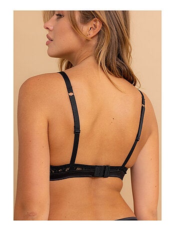 Soutien-gorge à coques noisette Talia