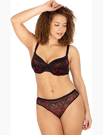 Soutien-gorge à coques nymphéas