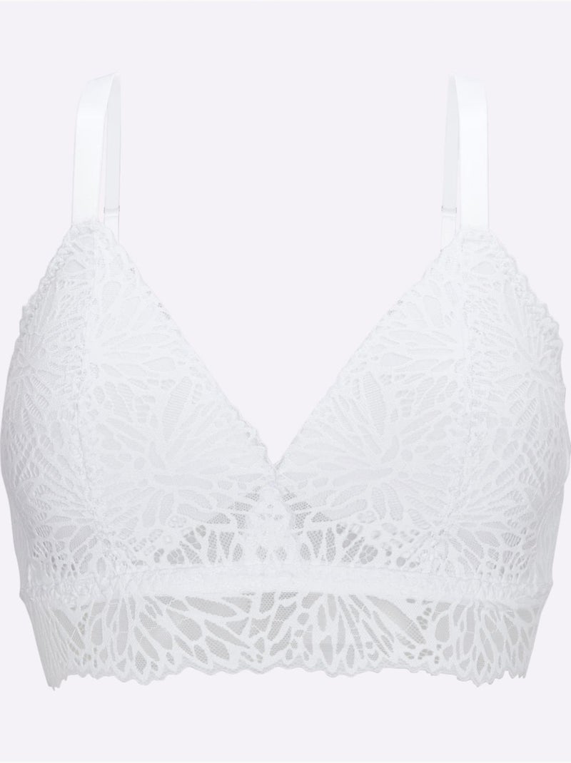 Soutien-gorge à Coques Sans Armatures - Witt Blanc - Kiabi