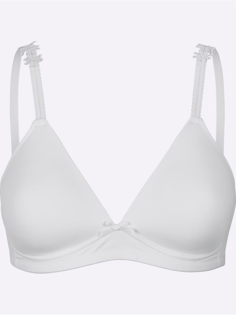 Soutien-gorge à Coques Sans Armatures - Witt Blanc - Kiabi