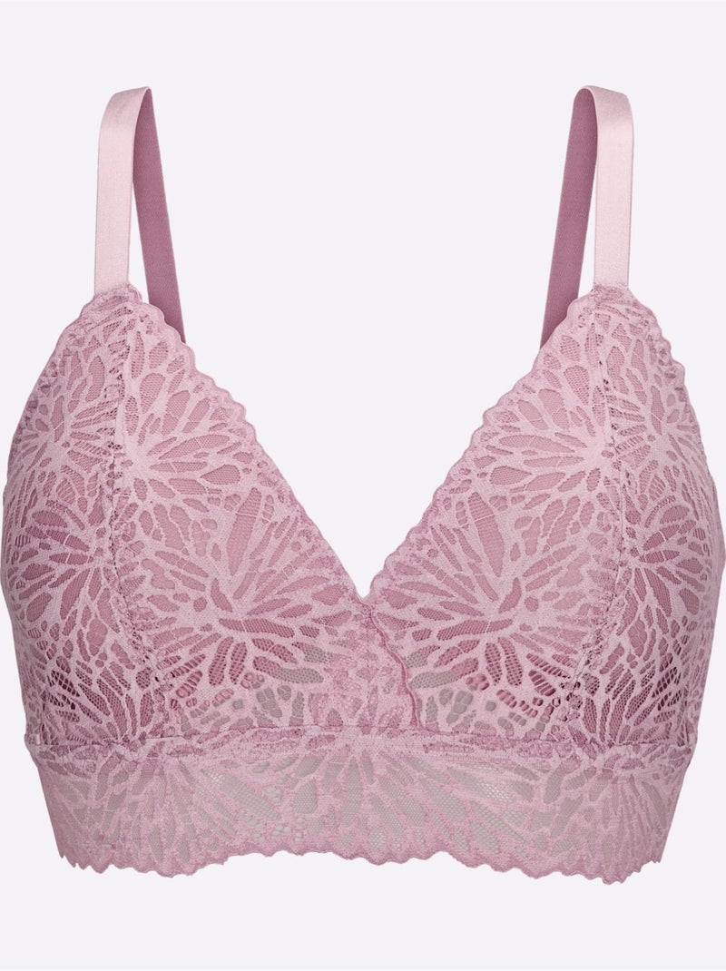 Soutien-gorge à Coques Sans Armatures - Witt Mauve - Kiabi