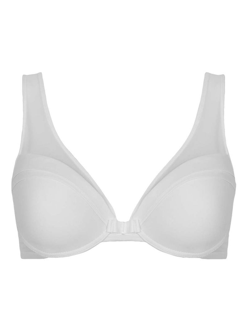 Soutien-gorge à coques TULLE DESIGN Blanc - Kiabi