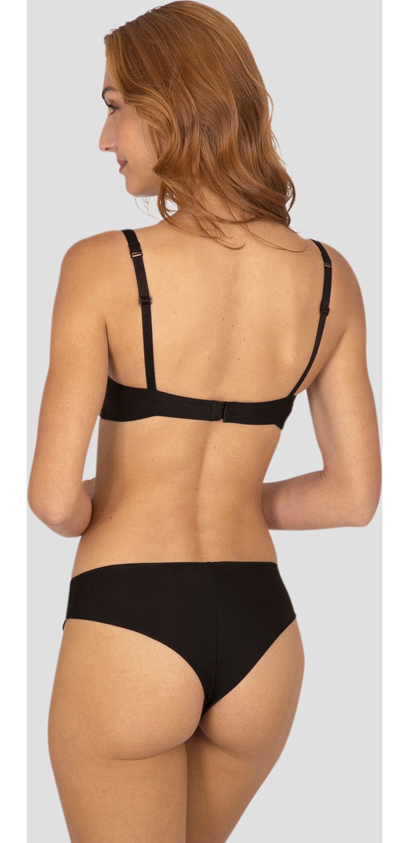 Soutien-gorge à coques VERTIGE DRAPÉ Noir - Kiabi