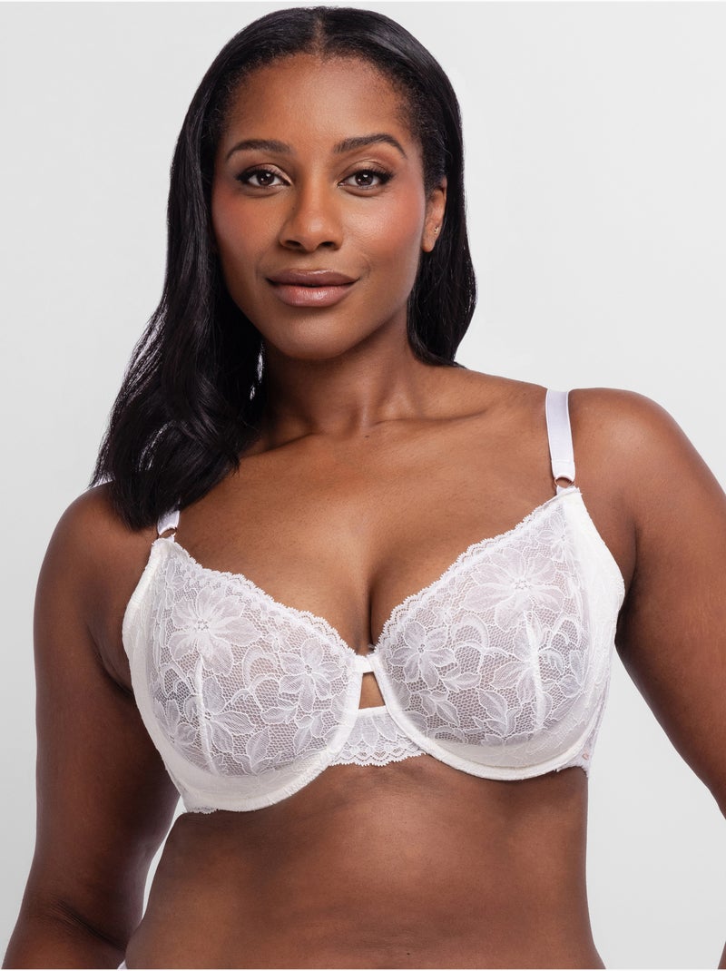 Soutien-gorge à couverture complète Kikky Dorina Ivoire - Kiabi