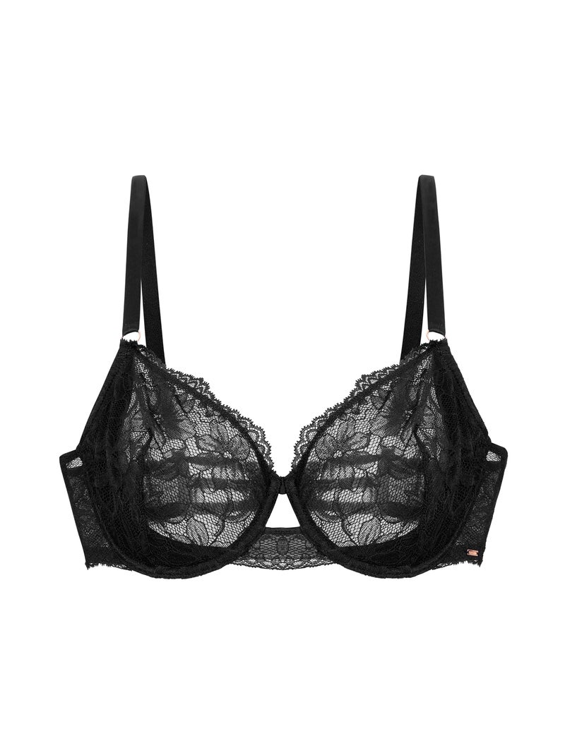 Soutien-gorge à couverture complète Kikky Dorina Noir - Kiabi