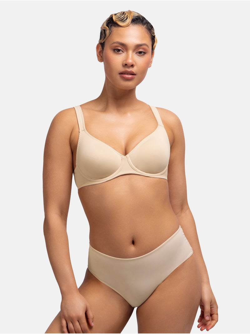 Soutien-gorge à couverture complète lindsay Dorina Beige - Kiabi