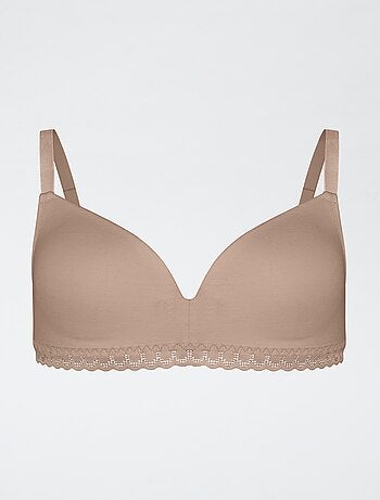 Soutien gorge à dentelle uni