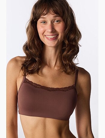 Soutien-gorge à encolure carrée et rembourré penti