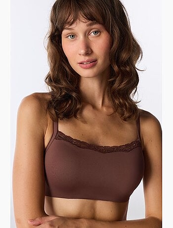 Soutien-gorge à encolure carrée et rembourré penti