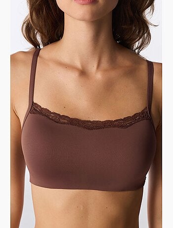 Soutien-gorge à encolure carrée et rembourré penti