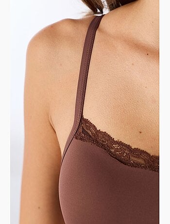 Soutien-gorge à encolure carrée et rembourré penti