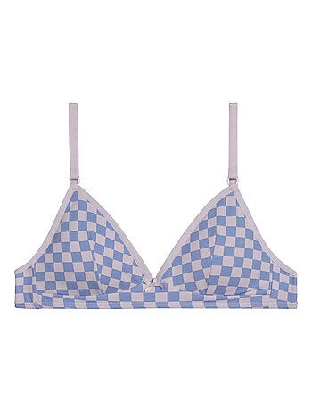 Soutien-gorge triangle coton stretch sans armature Les Pockets