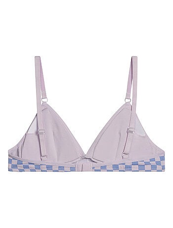 Soutien-gorge triangle coton stretch sans armature Les Pockets