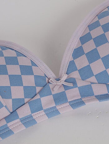 Soutien-gorge triangle coton stretch sans armature Les Pockets
