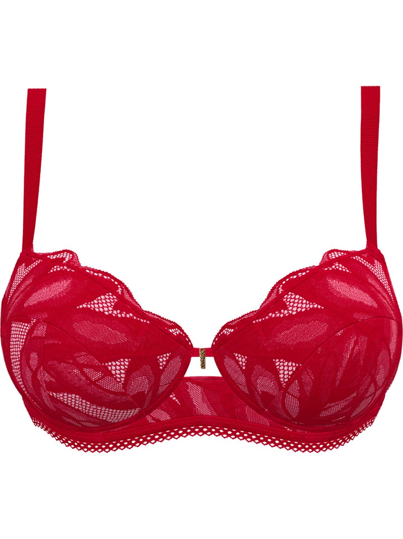 Soutien-gorge Aliénor Sans Complexe Rouge - Kiabi