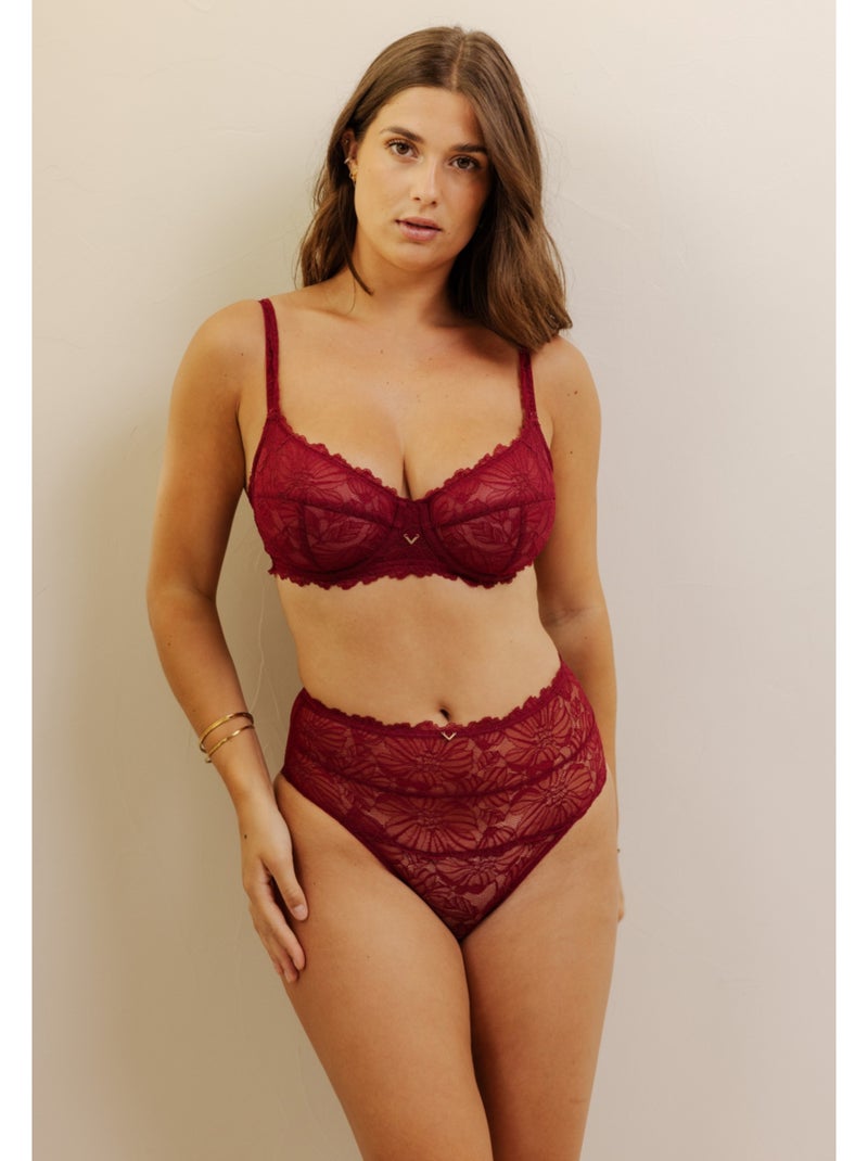 Soutien-gorge Alizée Rouge - Kiabi