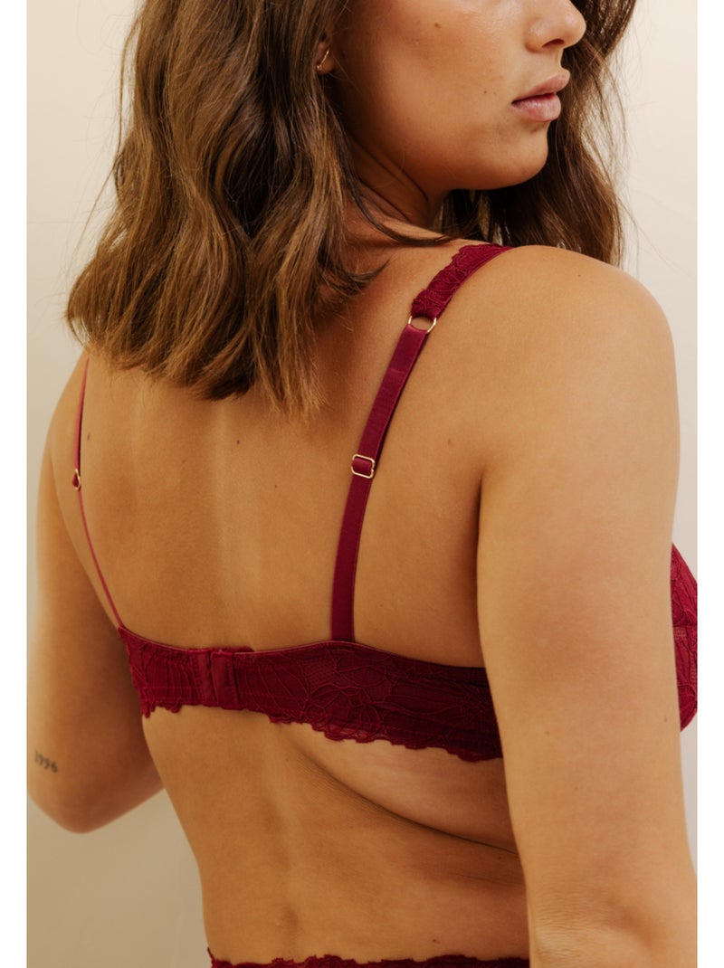 Soutien-gorge Alizée Rouge - Kiabi