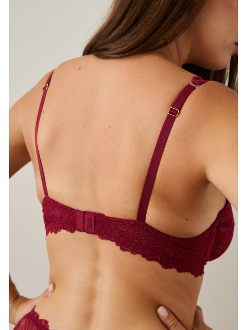 Soutien-gorge alizée Rouge - Kiabi