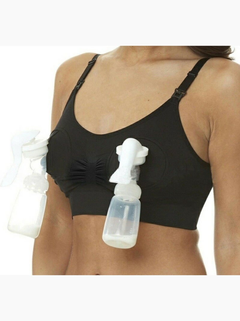 Soutien-gorge allaitement et tire-allaitement Noir - Kiabi