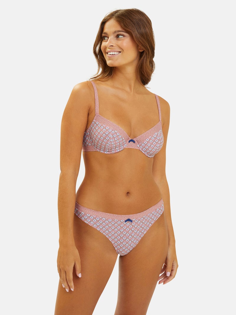 Soutien-gorge Ambitieuse Billet Doux Vieux rose - Kiabi