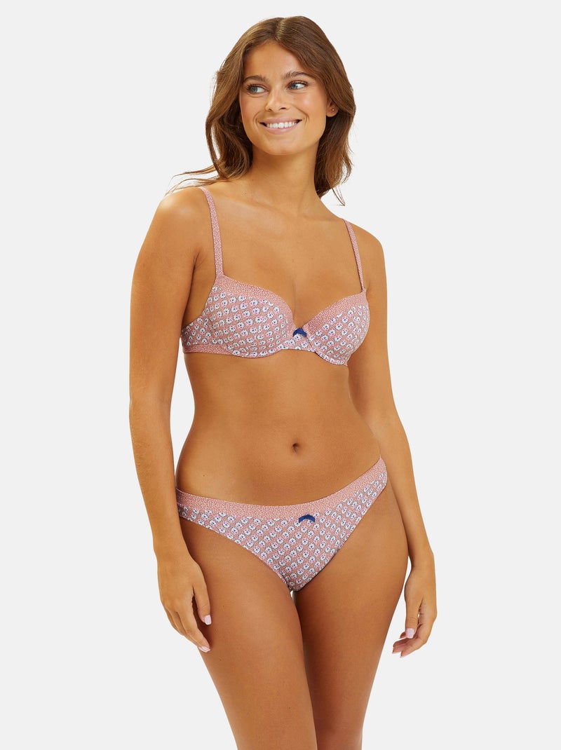 Soutien-gorge Ambitieuse Billet Doux Vieux rose - Kiabi