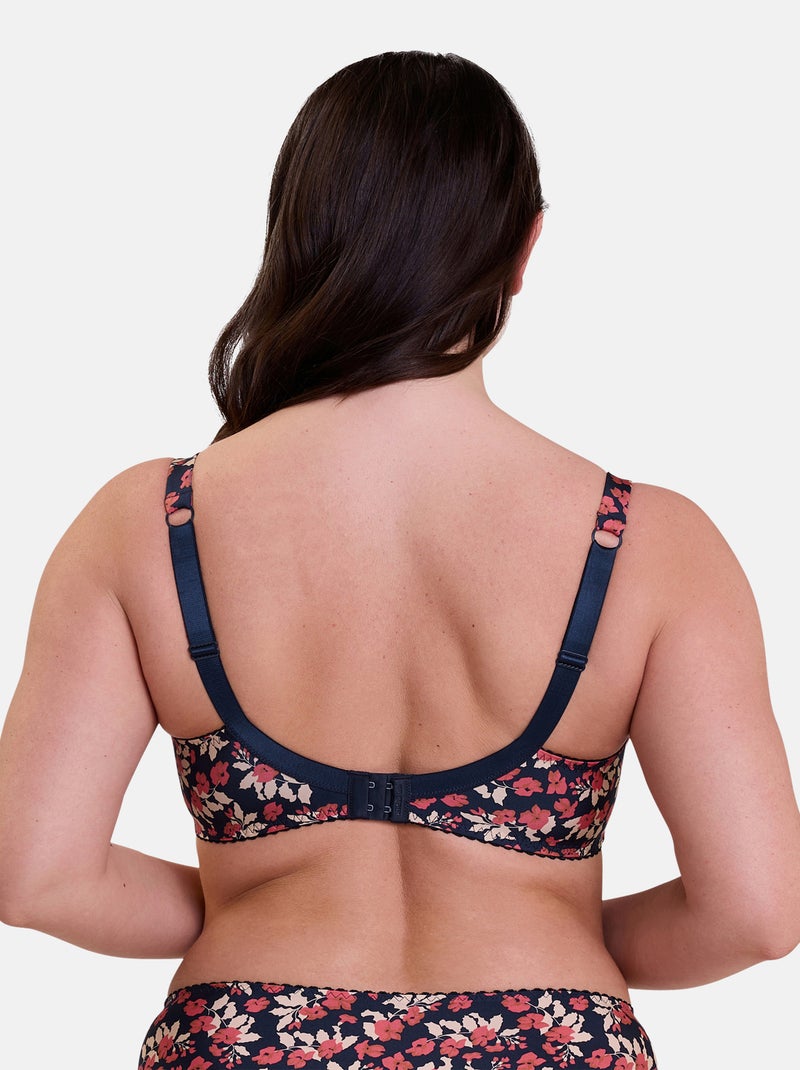 Soutien-gorge Amelie Print Sans Complexe Bleu Rose clair - Kiabi