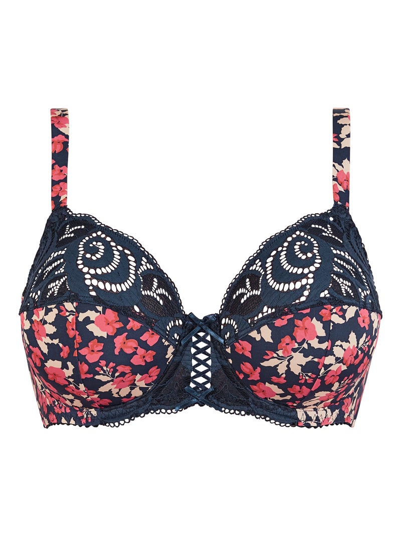 Soutien-gorge Amelie Print Sans Complexe Bleu Rose clair - Kiabi