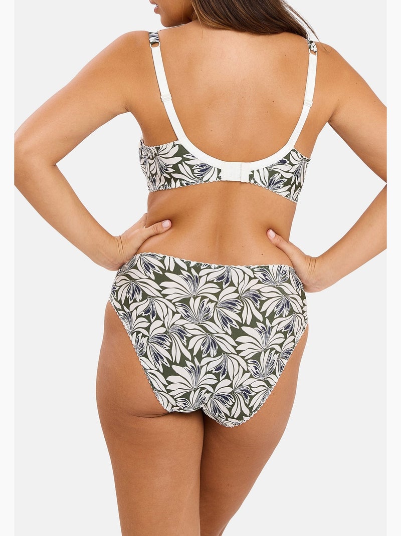 Soutien-gorge amelie print sans complexe lingerie Blanc Vert Gris - Kiabi