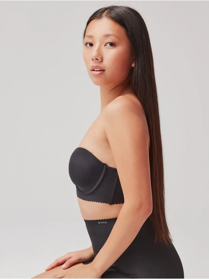 Soutien-gorge amovible avec armature et mousse Noir - Kiabi