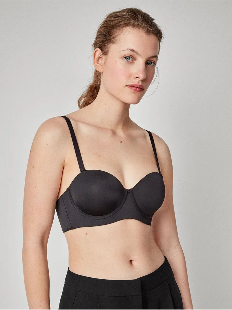 Soutien-gorge amovible capacité perfect stay Noir - Kiabi