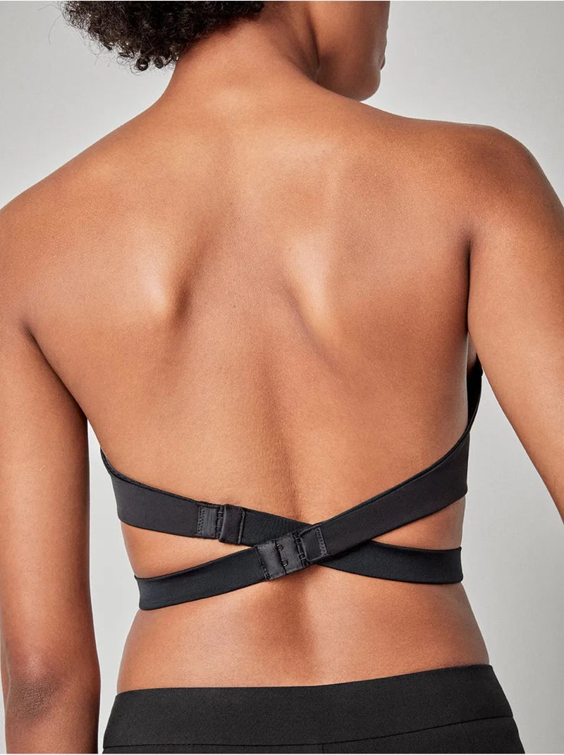 Soutien-gorge amovible décolleté extrême 50 positions Noir - Kiabi