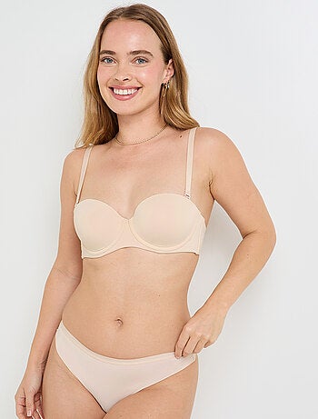 Soutien-gorge ampli bandeau microfibre Perfect - RougeGorge Lingerie