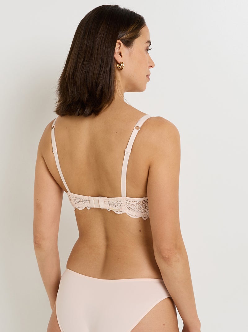 Soutien-gorge ampli dentelle Dentelle - RougeGorge Lingerie Beige - Kiabi