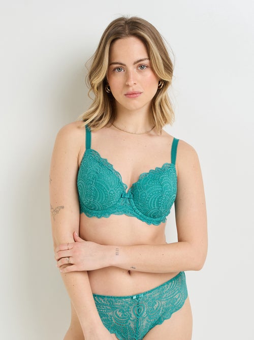 Soutien-gorge ampli dentelle Dentelle - RougeGorge Lingerie - Kiabi