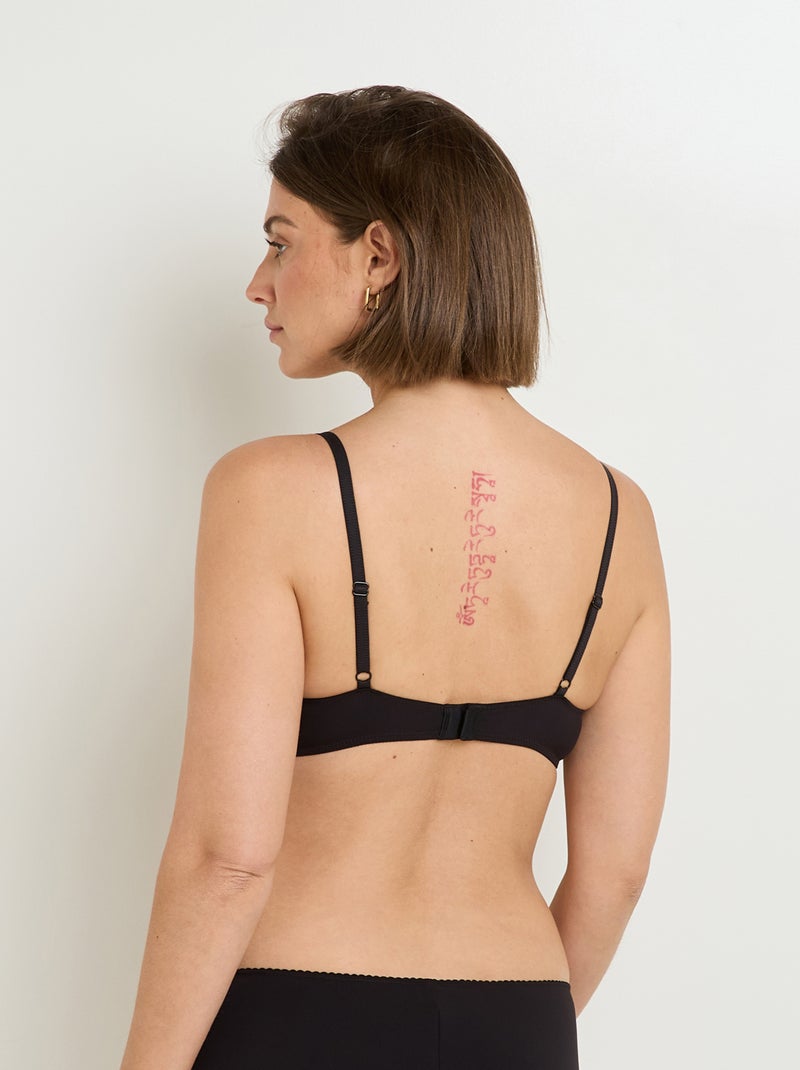 Soutien-gorge ampli dentelle Fanfan - RougeGorge Lingerie Noir - Kiabi