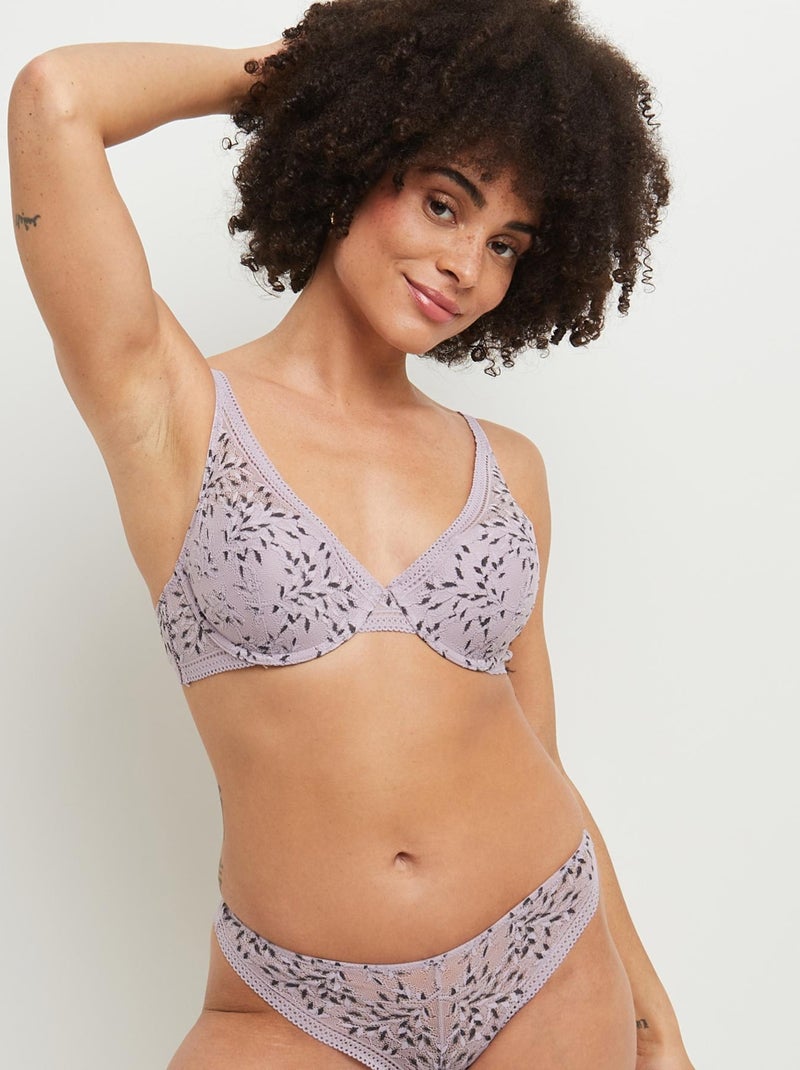 Soutien-gorge ampli foulard Andrea - RougeGorge Lingerie Multicolore - Kiabi