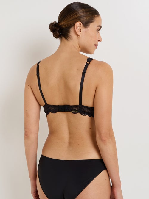 Soutien-gorge ampli foulard dentelle Dentelle - RougeGorge Lingerie - Kiabi
